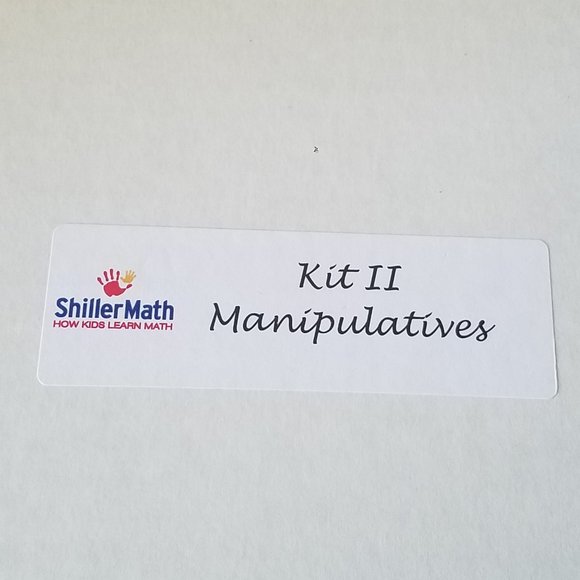 ShillerMath Math BrandNew Kit II (G4 - Pre-Algebra) Montessori Manipulatives Set - Picture 7 of 16